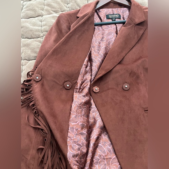 Shyanne Rust Fringe Jacket - Picture 8 of 15